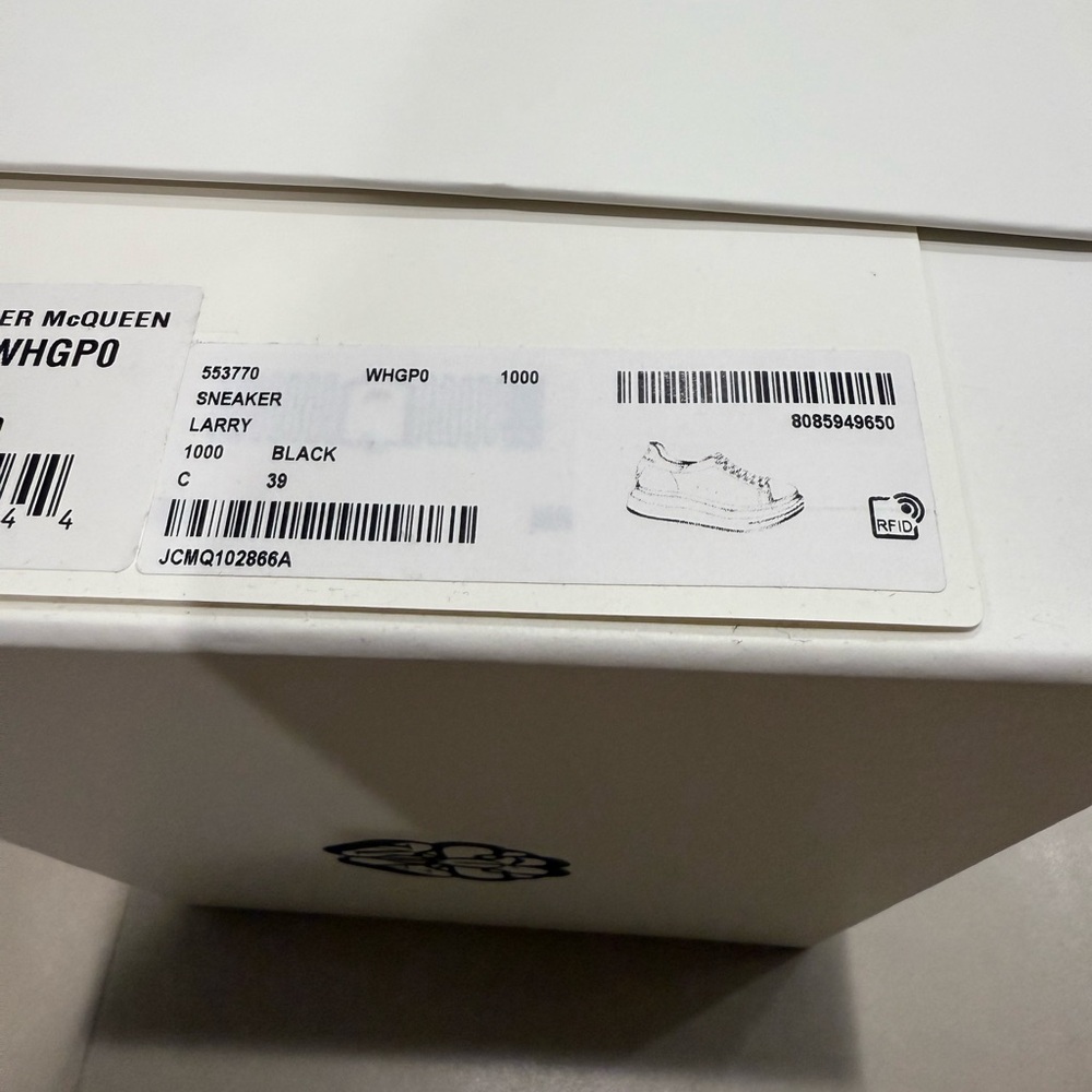 Alexander McQueen Women’s Leather Sneakers - Picture 12 of 12